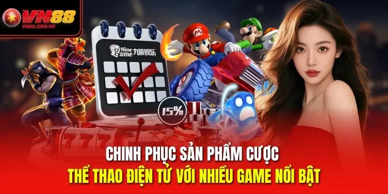 VN88 | Nhà Cái Uy Tín Hàng Đầu | Link Vào Nhận Ưu Đãi + 88K 50 Chinh phục sản phẩm cược thể thao điện tử VN88 với nhiều game nổi bật