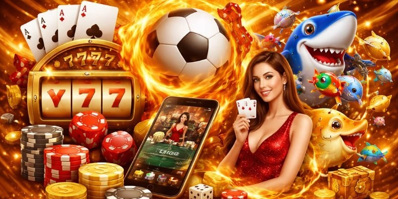 Giới Thiệu VN88 3 Kho game giải trí của VN88 đa dạng